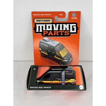 Matchbox 1:64 Moving Parts - Mercedes-Benz Sprinter black